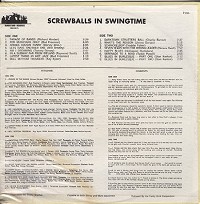 Various Artists - Screwballs Of Swingtime