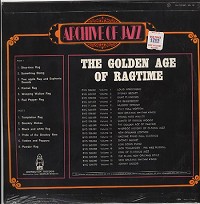 Smokey Mokes - Archive Of Jazz Volume 10:The Golden Age Of Ragtime