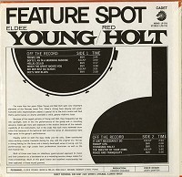 Eldee Young, Red Holt - Feature Spot