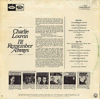 Charlie Louvin - I'll Remember Always
