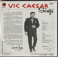 Vic Caeser - Sings -  Sealed Out-of-Print Vinyl Record
