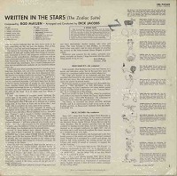 Dick Jacobs - Written In The Stars (The Zodiac Suite) -  Sealed Out-of-Print Vinyl Record