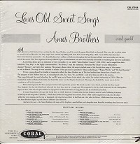 The Ames Brothers - Love's Old Sweet Songs -  Sealed Out-of-Print Vinyl Record