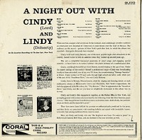 Cindy Lord - A Night Out With Cindy And Lindy