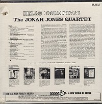 Jonah Jones - Hello Broadway!