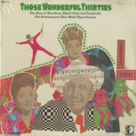 Various Artists - Those Wonderful Thirties -  Sealed Out-of-Print Vinyl Record