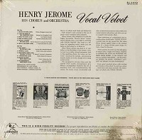 Henry Jerome - Vocal Velvet