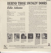 Edie Adams - Behind Those Swingin' Doors