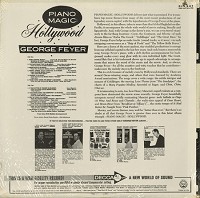 George Feyer - Piano Magic: Hollywood -  Sealed Out-of-Print Vinyl Record