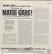 Mitchell Ayers Conducts The Mardi Gras Strings - The Music Of Mardi Gras! -  Sealed Out-of-Print Vinyl Record
