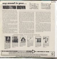 Mara Lynn Brown - My Mood Is You?