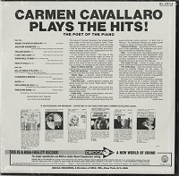 Carmen Cavallaro - Carmen Caavallaro Plays The Hits
