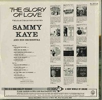 Sammy Kaye And His Orchestra - The Glory Of Love