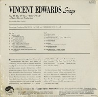Vincent Edwards - Vincent Edwards Sings