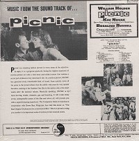 Original Soundtrack - Picnic -  Sealed Out-of-Print Vinyl Record