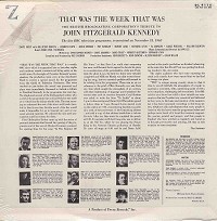 Original Soundtrack - That Was The Week That Was -A Tribute To John Fitzgerald Kennedy