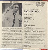 Ralph Burns - Ralph Burns Orchestra Plays Music From Richard Bodgers' No Strings