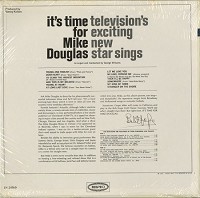 Mike Douglas - It's Time For Mike Douglas