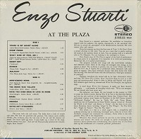 Enzo Stuarti - At The Plaza -  Sealed Out-of-Print Vinyl Record