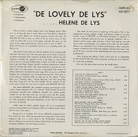 Helene De Lys - De Lovely De Lys