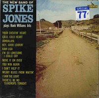 Spike Jones New Band - Plays Hank Williams Hits -  Sealed Out-of-Print Vinyl Record