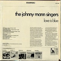 The Johnny Mann Singers - Love Is Blue