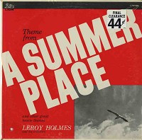 Leroy Holmes - Theme From A Summer Place -  Sealed Out-of-Print Vinyl Record