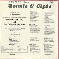 Live Oak And Terry - Sing Along With Bonny & Clyde