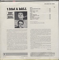 Bobby Scott Quartet - I Had A Ball