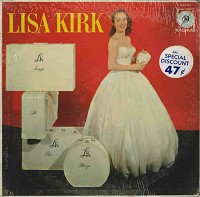 Lisa Kirk - Lisa Kirk Sings At The Plaza -  Sealed Out-of-Print Vinyl Record