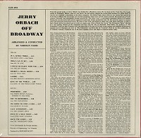Jerry Orbach - Off Broadway