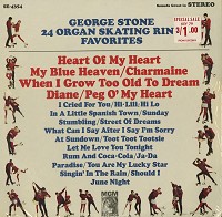 George Stone - 24 Organ Skating Rink Favorites -  Sealed Out-of-Print Vinyl Record