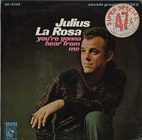 Julius La Rosa - You're Gonna Hear From Me -  Sealed Out-of-Print Vinyl Record