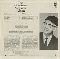 Ernest Stoneman - Pop Stoneman Memorial Album -  Sealed Out-of-Print Vinyl Record