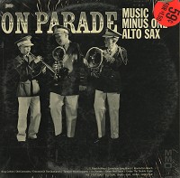 Music Minus One Alto Sax - On Parade -  Sealed Out-of-Print Vinyl Record