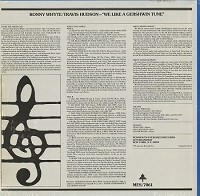 Ronny Whyte/Travis Hudson - We Like A Gershwin Tune.