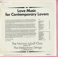 The Norman Luboff Choir - Love Music For Contemporary Lovers -  Sealed Out-of-Print Vinyl Record