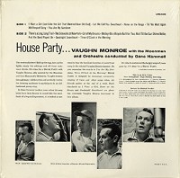 Vaughn Monroe - House Party -  Sealed Out-of-Print Vinyl Record