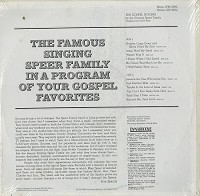 The Singing Speer Family - The Gospel In Song