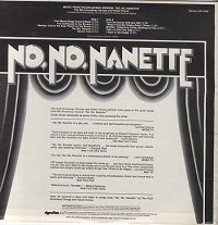 The RCA Broadway Strings And Velvet Voices - No, No, Nanette
