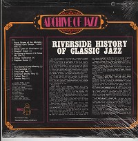 Various Artists - Riverside History Of Classic Jazz (France) -  Sealed Out-of-Print Vinyl Record