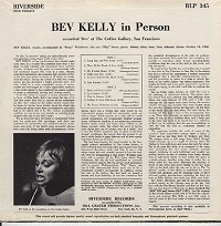 Bev Kelly - In Person