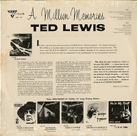 Ted Lewis - A Million Memories