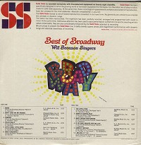 The Will Bronson Singers - Best Of Broadway