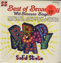 The Will Bronson Singers - Best Of Broadway -  Sealed Out-of-Print Vinyl Record