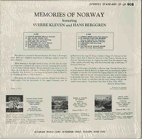 Sverre Kleven And Hans Berggren - Memories Of Norway