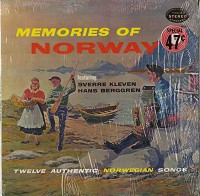 Sverre Kleven And Hans Berggren - Memories Of Norway -  Sealed Out-of-Print Vinyl Record