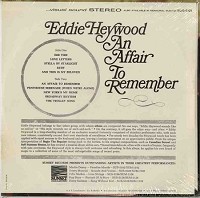 Eddie Heywood - An Affair To Remember -  Sealed Out-of-Print Vinyl Record