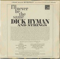 Dick Hyman And Strings - I'll Never Be The Same