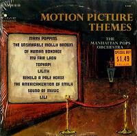 The Manhattan Pops Orchestra - Motion Picture Themes -  Sealed Out-of-Print Vinyl Record